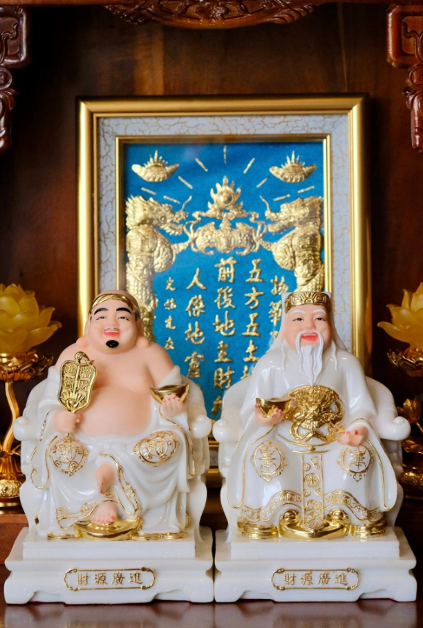 Bàn Thờ Thần Tài Thổ Địa Chân Nghê